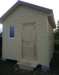 Каркасная баня 3 на 4 метра